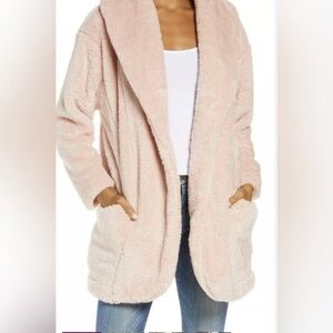 Kikit Women's Cardigan in Soft Pink